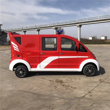 Camion electric de pompieri