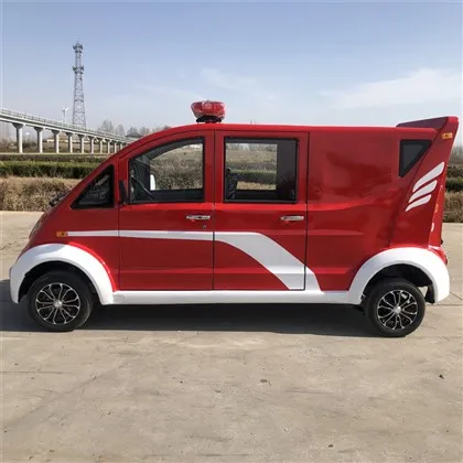 Camion de pompieri cu motor electric